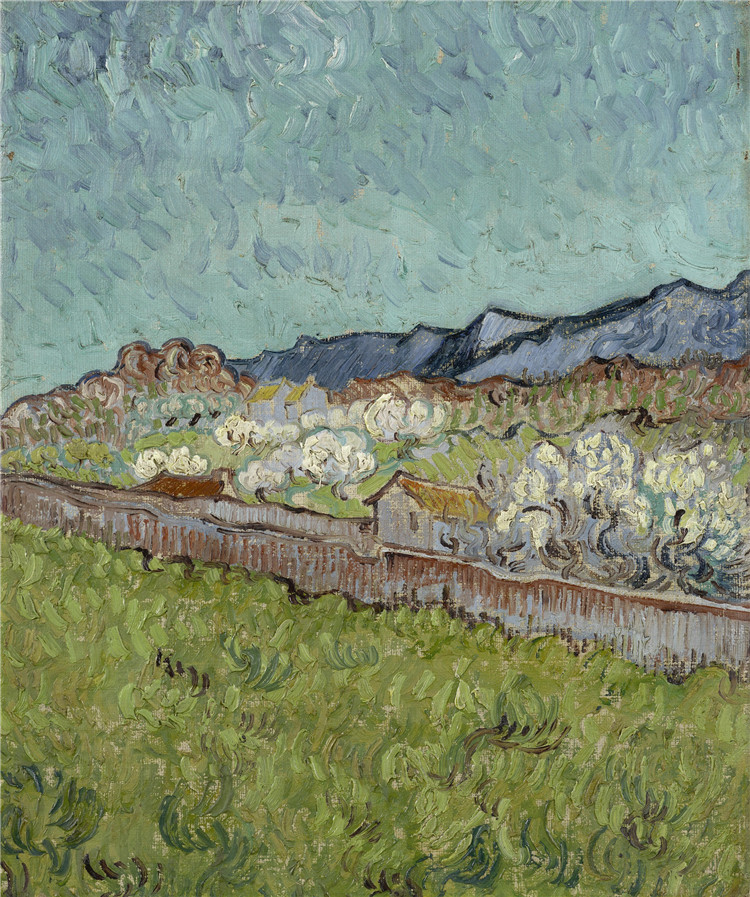 At the Foot of the Mountains Willem Van Gogh Oil Painting